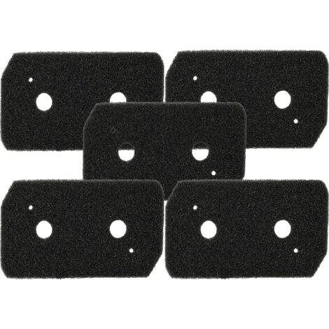 vhbw 5x filtro in spugna compatibile con Siemens WT45H280AT/04, WT45H2B7DN/04, WT45H280/03, WT45H280/04, WT45H209DN/04, WT45H280/01 asciugatrice