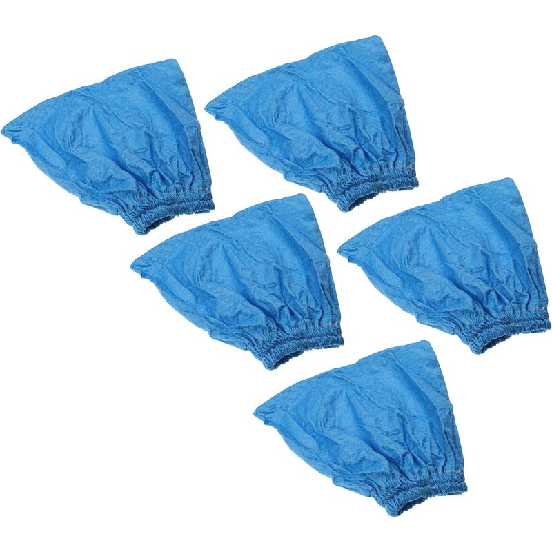 Image of Vhbw - 5x filtro in tessuto compatibile con Einhell as 3010 okay, bt-vc 1100 s aspirapolvere, aspiratore a secco/umido, lavabile blu