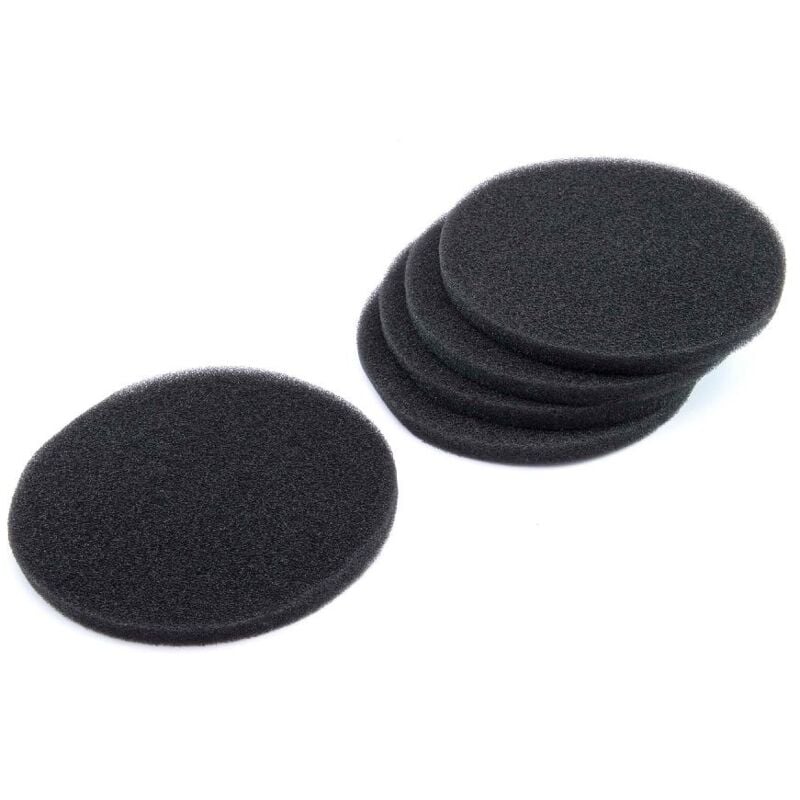 

5x Filtro para ventilador, difusor de pared externa reemplaza Lunos 37214 - Vhbw