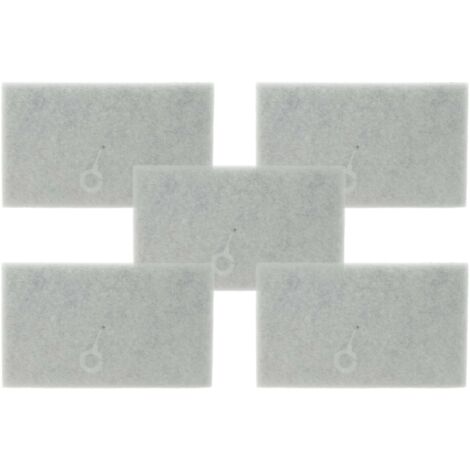 vhbw 5x Filtro reemplaza Philips CP1102/01, 300004479401 filtro para aspiradora - Filtro de espuma