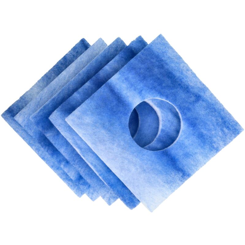 

5x Filtros para unidades de ventilación, ventilador de baño reemplaza Limodor F-LF/5 - Vhbw