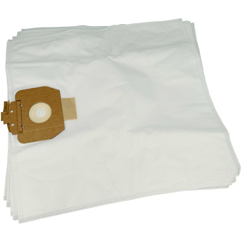 Image of Vhbw - 5x sacchetto compatibile con Diversey Taski Aero 8 Plus, Aero 8, Aero 15 Plus aspirapolvere - microfibra, 43cm x 41cm Bianco