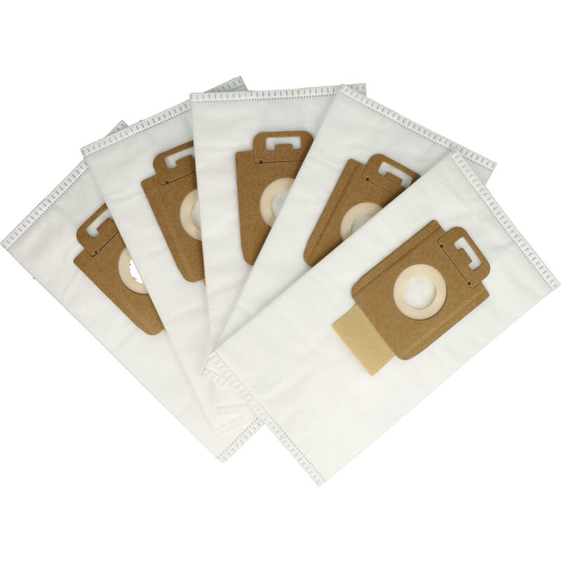 5x sacchetto sostituisce Nilfisk 107407639