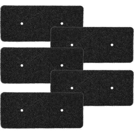 vhbw 5x Schaumfilter Ersatz für Samsung DV-F500A, DC62-00376A für Wäschetrockner