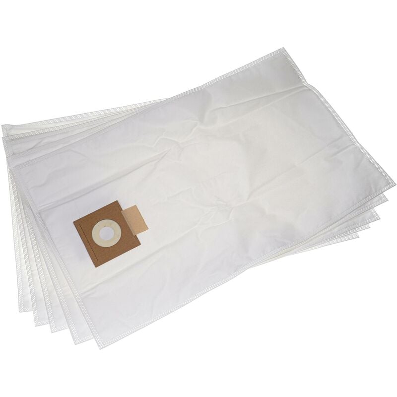 5x Vacuum Cleaner Bag Replacement for Nilfisk 5715492182251, 6.29.02.98-0, VA82058-P10 for Vacuum Cleaner, 35 cm x 26 cm, White - Vhbw