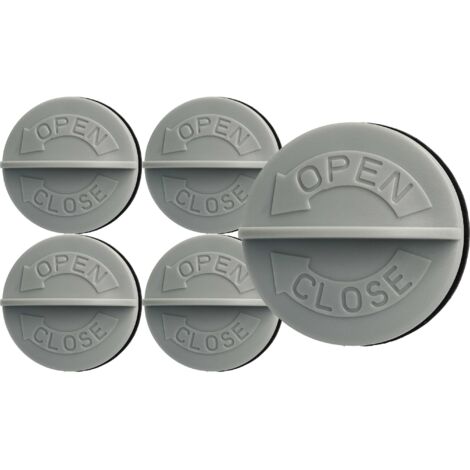 vhbw 5x vite di fissaggio filtro a cartuccia compatibile con Kärcher WD 3200 AF, WD 3600, WD3P Extension Kit aspirapolvere bianco / grigio