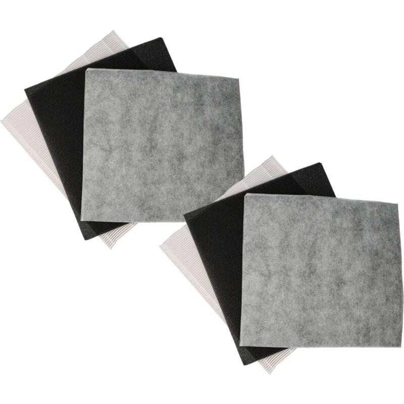 6 Part Filter Set Compatible With Delonghi Dap 700 E, Dap700eex.2 Air Purifier - Activated Carbon Filter, Hepa Filter, Pre-Filter - Vhbw