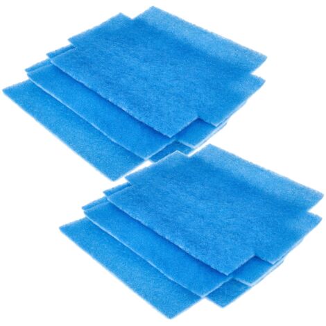 vhbw 6x Filter Pad compatible with Interline Jellyfish 5220 Pool Vacuum Cleaner, Pool Robot - Fine Filter, 28.5 x 23 x 2.3 cm