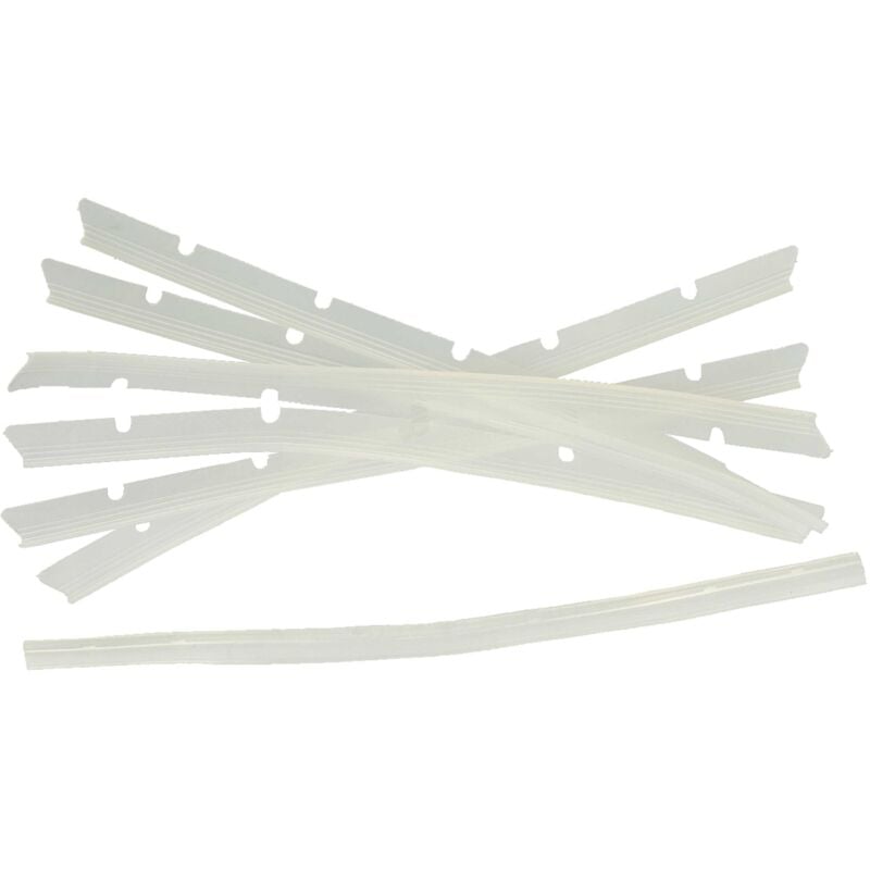

6x lámina goma compatible con Neato Botvac 75, 80 robot aspirador -lámina de repuesto, set, incl. extractor, transparente - Vhbw