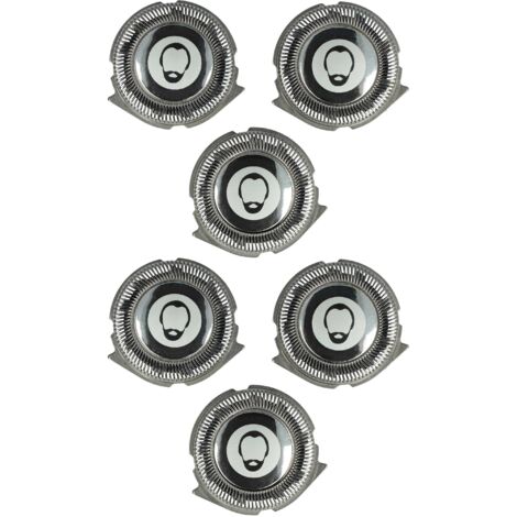 vhbw 6x Razor Blade compatible with Philips S3510, S3333, S3350, S3510/06, S3310, S3520, S3520/06, S3510/08, S3520/08, S3530