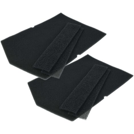 vhbw 6x Schaumfilter kompatibel mit Miele T 8627 WP EcoComfort, T 8626 WP EcoComfort, T 8000 WP Supertronic, T 8000 WP EcoCare Wäschetrockner