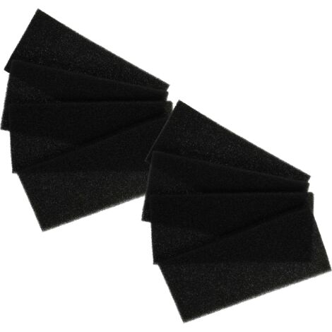vhbw 8x Filter G3 Ersatz für Lunos 9/FEGO-3R, 039 998, 039998 für Lüftungsgerät - Filterset, 15,2 x 6,65 x 0,9 cm Schwarz