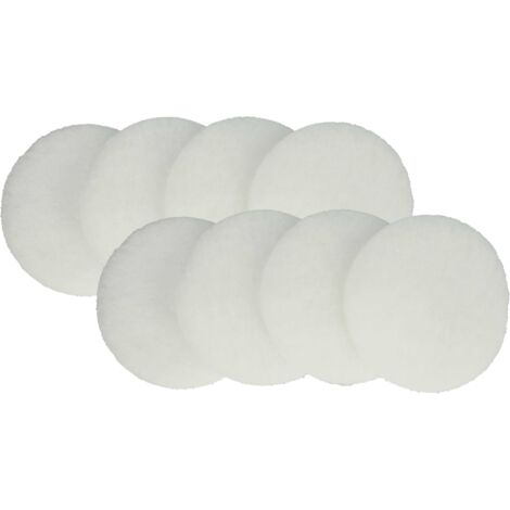 vhbw 8x filtro antipolline sostituisce Zehnder 527006550 per sistema di ventilazione - Filtro dell'aria bianco