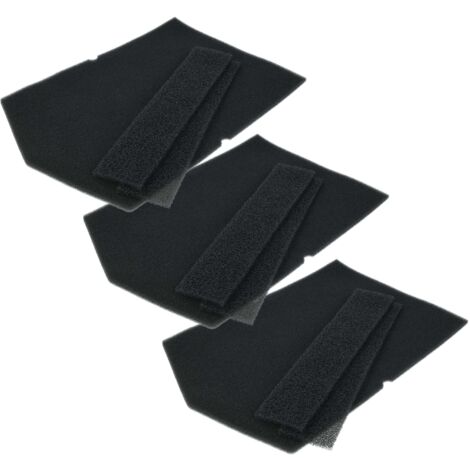 vhbw 9x Schaumfilter kompatibel mit Miele T 8627 WP EcoComfort, T 8626 WP EcoComfort, T 8000 WP Supertronic, T 8000 WP EcoCare Wäschetrockner