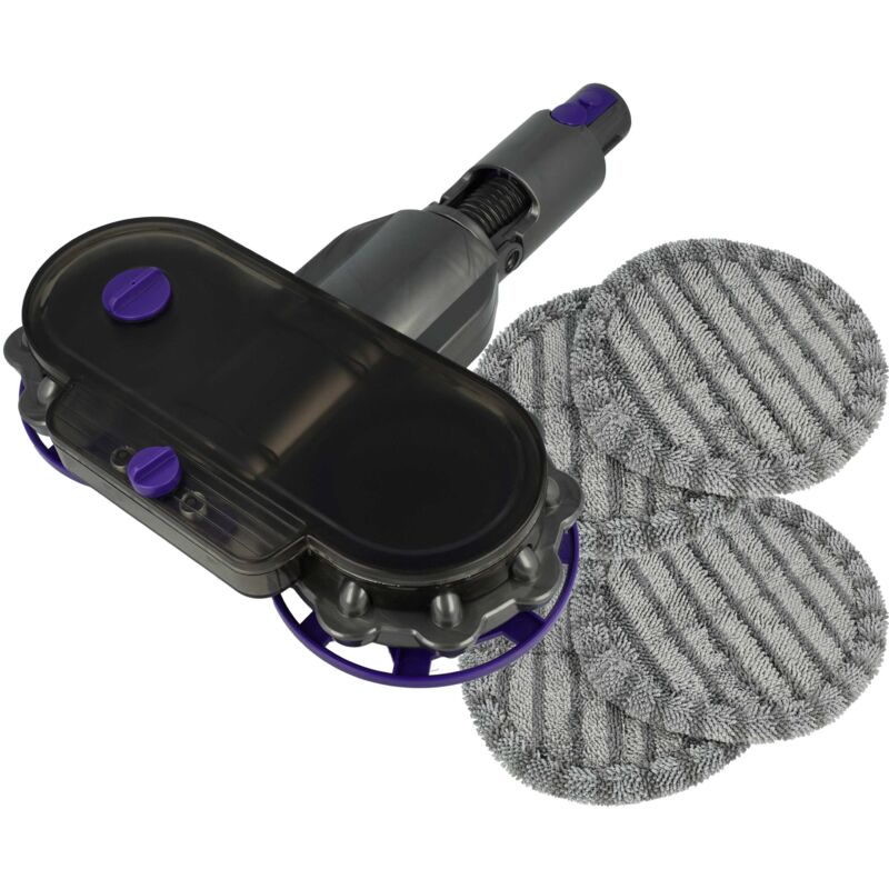 

Accesorio de fregona eléctrica compatible con Dyson V11 Outsize aspiradora - incl. tanque de agua + 4 almohadillas - Vhbw