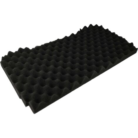 vhbw Acolchado para tapa compatible con Festool Systainer³ L, SYS MIDI 3 TL caja de herramientas - granulado, espuma, autoadhesiva