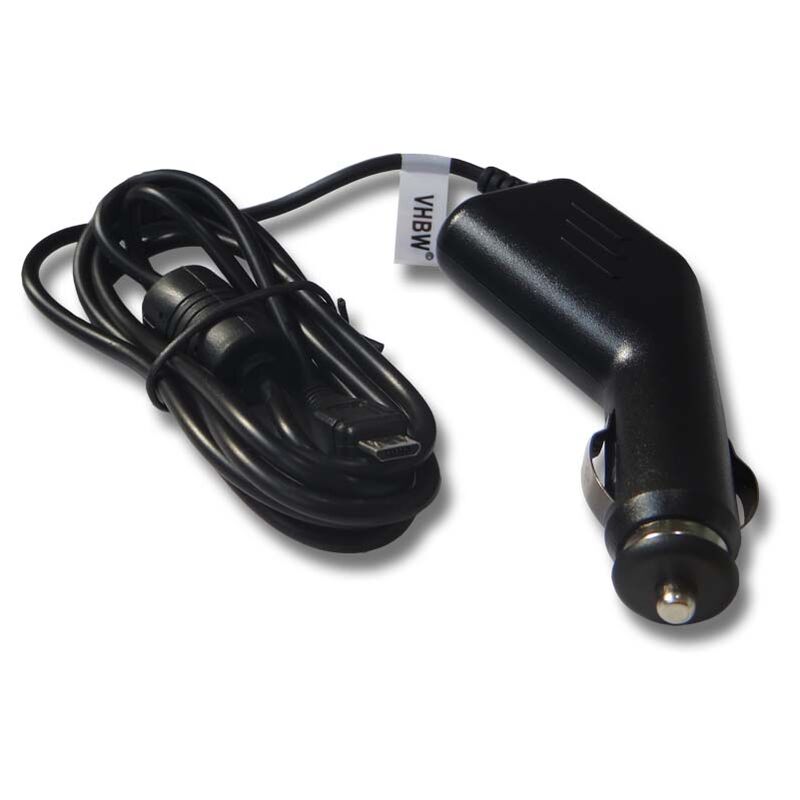 

Adaptador de coche USB micro, cable cargador con TMC (2A) compatible con Becker Transit 45, 50 reemplaza 4UUC5, 4UUC.001.05. - Vhbw