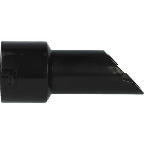 vhbw Adaptador de manguera 32 mm compatible con Numatic Henry NVH180 2 aspiradora - Conexión, extremo de tubo, negro