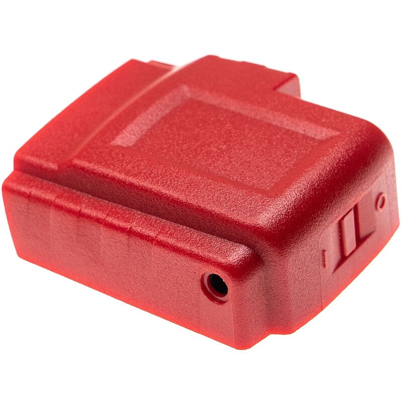 Vhbw - Adaptateur de batterie compatible avec Milwaukee outils électriques pour veste chauffante - Adaptateur batteries 18 v (M18)