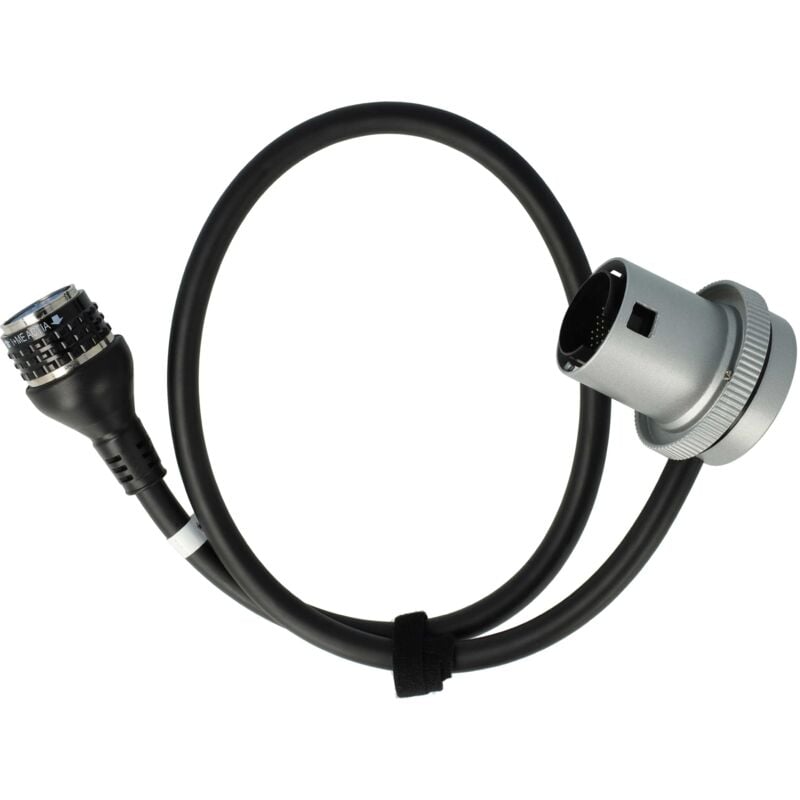 Vhbw - Adaptateur obd OBD1 38 pin vers fiche ronde 41 pin compatible avec Mercedes-Benz W140 (1991-1998) auto, voiture - Connectique