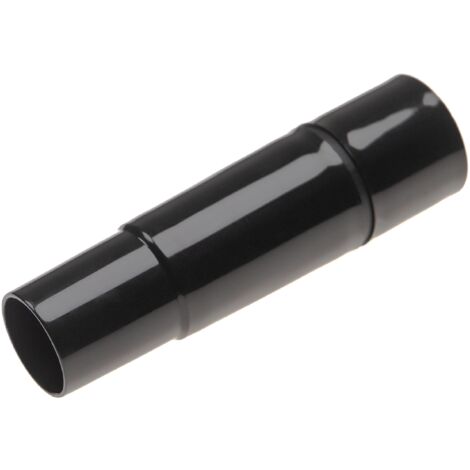 vhbw Adaptateur pour aspirateur pour buse, tube ou poignée avec connexion 32 mm & 35 mm - noir, plastique