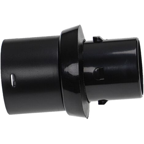 vhbw Adaptateur pour tuyau compatible avec Nilfisk HDS 1005, GDS 2000, Saltix 3 aspirateur - Raccordement du tuyau, noir