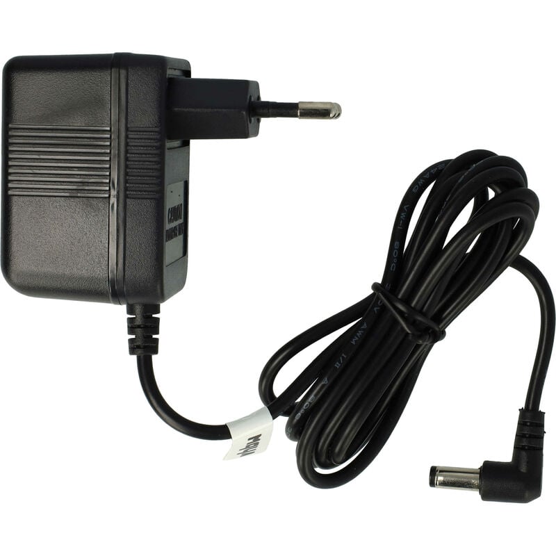 Adaptateur secteur compatible avec Black & Decker Dustbuster PD1080, PD1202, PD1202N aspirateur sans-fil - Câble de 200 cm - Vhbw