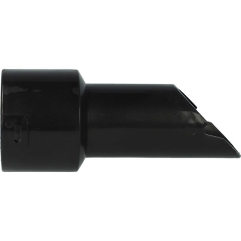vhbw adattatore 32 mm compatibile con Numatic NBV190/1, HVB160-12, NDD570, NDD900 aspirapolvere - Raccordo, attacco per tubo flessibile, nero