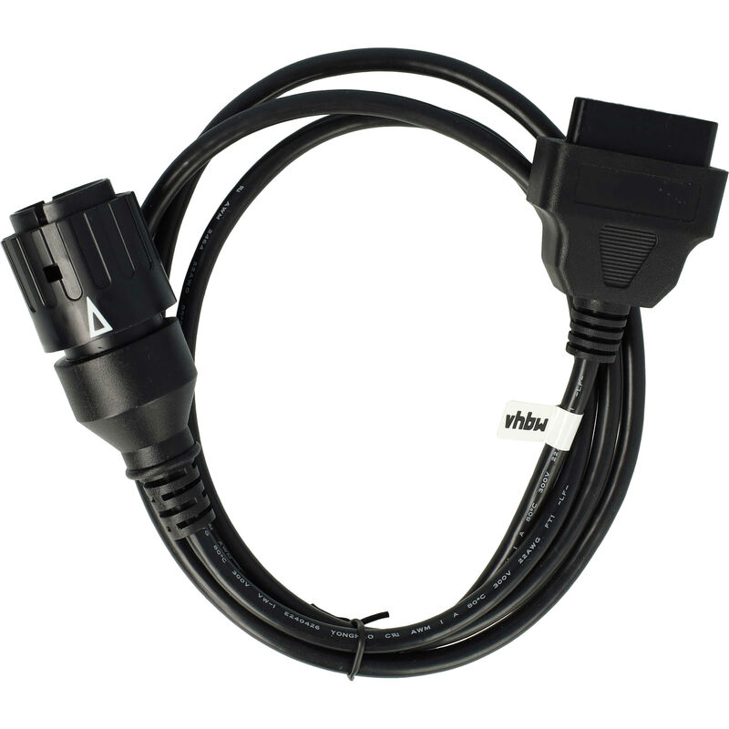 Vhbw - adattatore OBD2 10 Pin su OBD2 16Pin