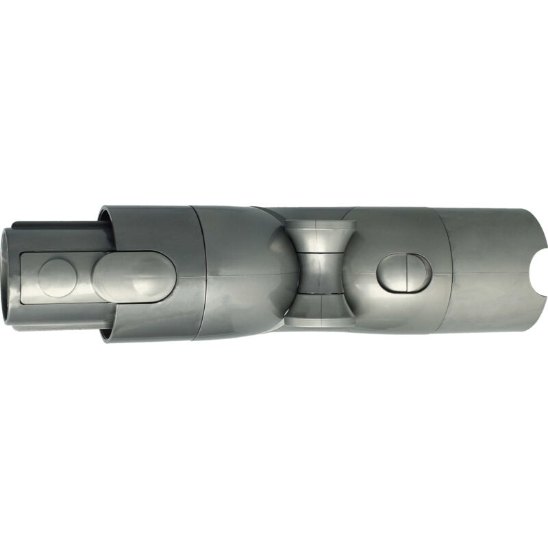 Image of Adattatore snodabile compatibile con Dyson V7 Motorhead Pro, V7 Parquet Extra, V7 Trigger, V7 Trigger Pro aspirapolvere - grigio / rosso - Vhbw