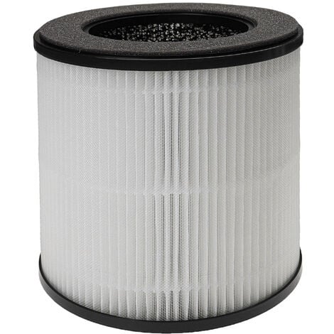 vhbw Air Filter compatible with Acekool B-D02F Air Purifier - Combi Filter Pre Filter + HEPA + Activated Carbon