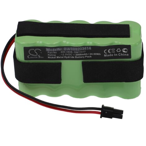 vhbw Akku Ersatz für Medela 600.0806, OM11417 für Medizintechnik (2000mAh, 12V, NiMH)
