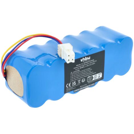 vhbw Akku Ersatzakku NiMH 2100mAh (14.4V) kompatibel mit Samsung Navibot VRC-Series, Ersatz für VRC8850, VRC8855, VRC8877, VRC8895, VRC8849 Staubsauger Saugroboter