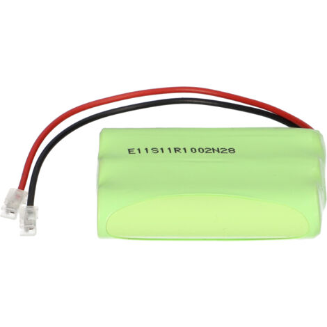 vhbw Akku für diverse Geräte (700mAh, 3,6V, NiMH) 3x Zellen Typ AAA, Micro, HR03