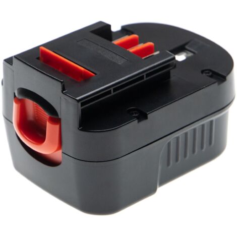 vhbw Akku kompatibel mit Black & Decker BDID1202, CD1200SK, CD12SFK, CDC1200K, CDC120AK Elektrowerkzeug (3000mAh NiMH 12 V)