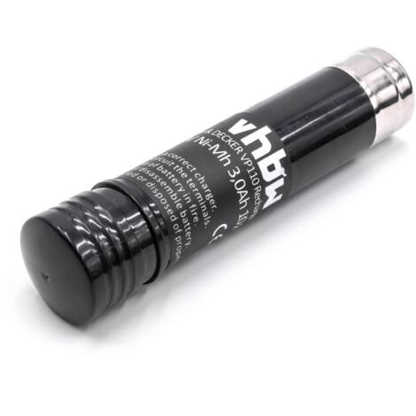 vhbw Akku kompatibel mit Black & Decker Versapak VP7251, VP7251C, VP730, VP750, VP940 Elektrowerkzeug (3000 mAh, NiMH, 3,6 V)