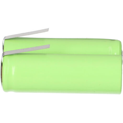 vhbw Akku kompatibel mit Braun, Grundig, Norelco, Panasonic, Philips Philishave, Remington, Sanyo Rasierer (2000 mAh, 2,4 V, NiMH)