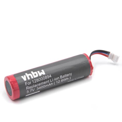 vhbw Akku kompatibel mit Datalogic Gryphon GM4130, GM4130-BK-433K1, GM4130-BK-910K1 Barcodescanner POS (3400 mAh, 3,7 V, Li-Ion)