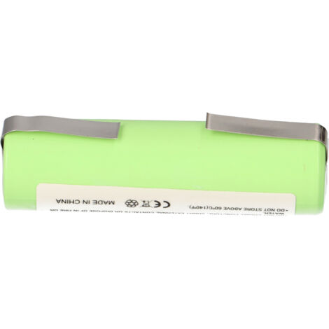 vhbw Akku kompatibel mit Grundig G7585, G8234, G8235, G8261, G8264, G8265, G8267 Rasierer Haarschneider (2000mAh, 1,2V, NiMH)