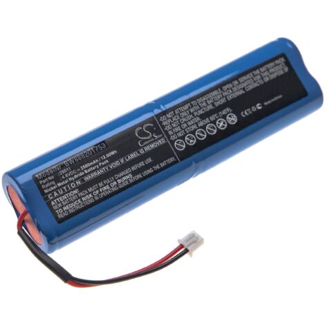 vhbw Akku kompatibel mit Hazet 1979-6 Taschenlampe Kopflampe (2500mAh, 4,8V, NiMH)
