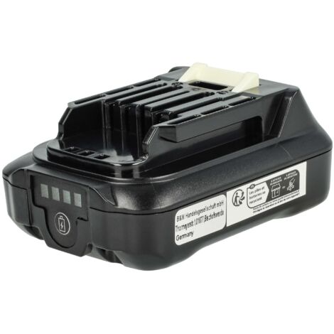 vhbw Akku kompatibel mit Makita SK209GD, SK209GDZ, SK312, SK312GD, SK312GDZ, ST113 Elektrowerkzeug (2000mAh Li-Ion 12 V)