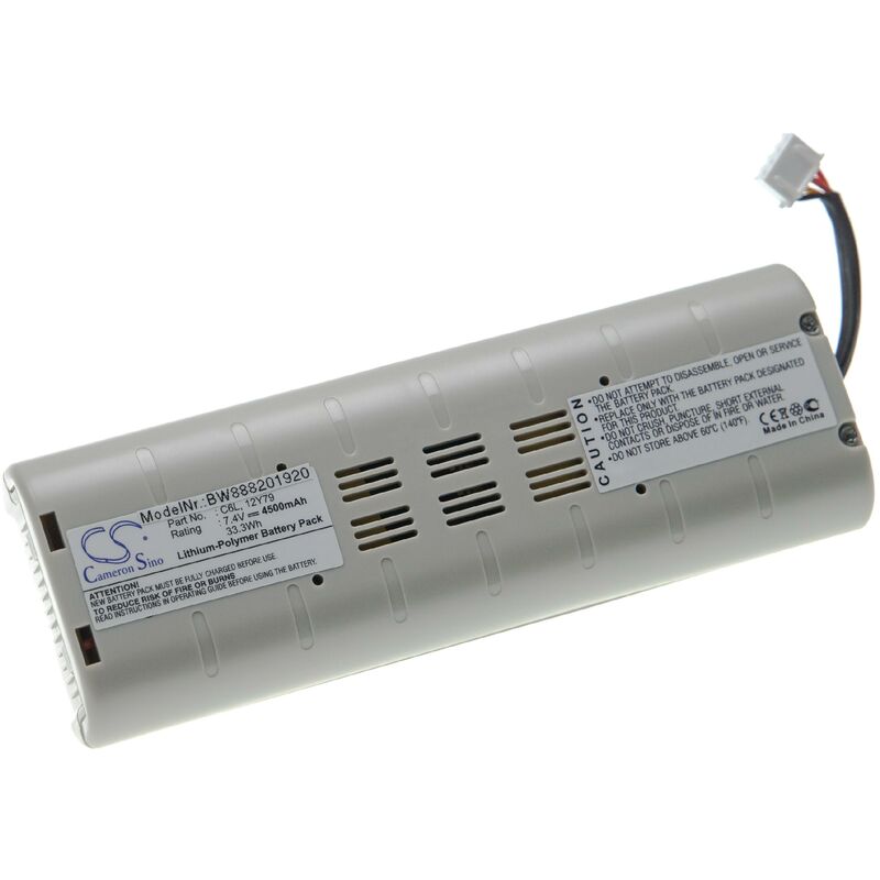 Image of vhbw Akku kompatibel mit Pure Evoke 3, 2XT digital Radio (4500 mAh, 7,4 V, Li-Polymer)