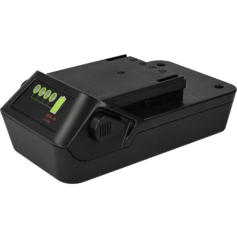 vhbw Akku kompatibel mit Senco Duraspin DS5525-50, DS7525-18V Elektrowerkzeug (2000 mAh, Li-Ion, 18 V)
