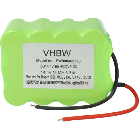 vhbw NiMH Akku 3300mAh (14.4V) für Umreifungsgeräte-Akkus für