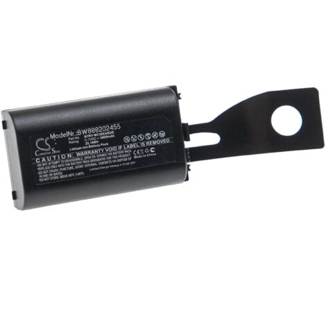 vhbw Akku kompatibel mit Symbol MC30X0RLMC48S-00E, MC30X0SICP28H-00E Handheld Computer Scanner (6800mAh, 3,7V, Li-Ion)