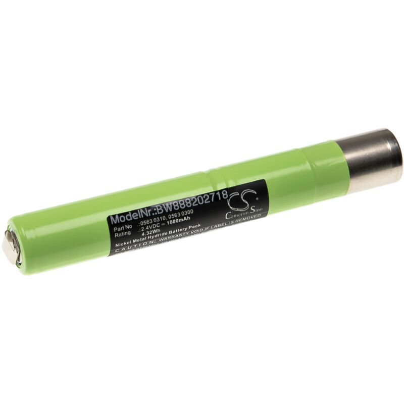 Image of Vhbw - Akku kompatibel mit Testo 300 l, 300 m, 300 xl Messgerät (1800mAh, 2,4V, NiMH)