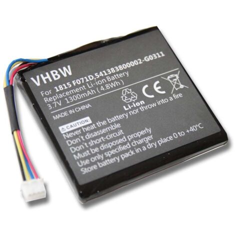 vhbw Akku kompatibel mit Texas Instruments TI-84 Plus C, TI-84 Plus CE-T Taschenrechner (1300mAh, 3,7V, Li-Ion)