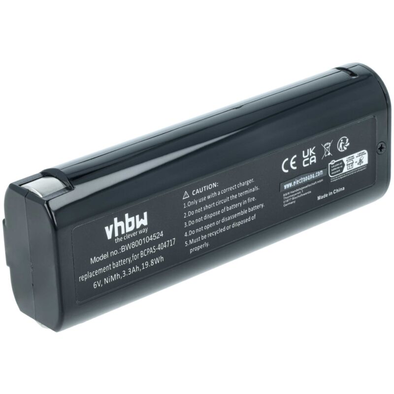 Vhbw - 1x Akku kompatibel mit Paslode Impulse IM65A F16 Werkzeug (3300 mAh, NiMH, 6 v)