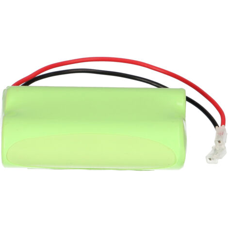 vhbw Akkupack aus 2x AA Mignon für diverse Geräte (2000mAh, 2,4V, NiMH)