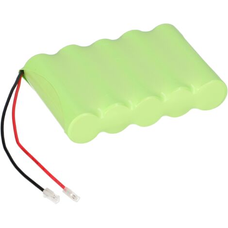 vhbw Akkupack aus 5x AA Mignon für diverse Geräte (2000mAh, 6V, NiMH)